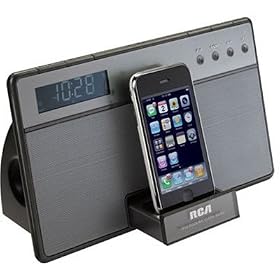 RCA RC65i - Clock radio with iPhone / iPod cradle