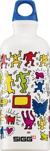 Sigg 20 oz. (.6l) Aluminum Water Bottle (Balancing Act by Haring)