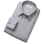 Calvin Klein Men's Point Collar Poplin Woven Shirt