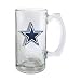 Dallas Cowboys Beer Mug: 13 oz Glass Tankard