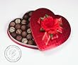 Gluten Free Milk Free Nut Free Chocolate Valentines Heart Truffle Box