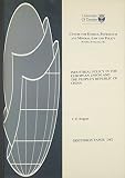 Industrial policy in the European Union and the People's Republic of China