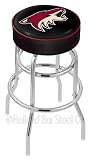 Phoenix Coyotes 25 inch Double-Ring Chrome Bar Stool