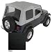 Rugged Ridge 13721.15 Denim Black Soft Top with Door Skin for Jeep Wrangler YJ 1988-1995