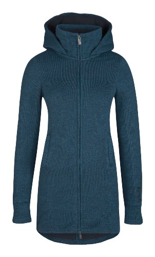 Bench Damen Strickjacke gebondet mit Kapuze BRADIE, legion blue, XS