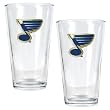 St. Louis Blues 2pc Pint Ale Glass Set - Primary Logo NHL Hockey