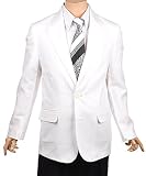 Nautica Linen Classic Single-Breasted Blazer (Sizes 8 - 20) - white, 10