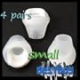 Edelectronic 4 pairs Small Earbuds Tips for Bose In-ear Headphones Earphone
