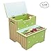 Fantasy Fields - Transportation Hand Crafted Kids Wooden Step Stool with Storage