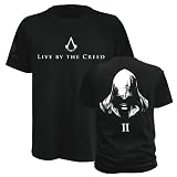 Live By the Creed,T-Shirt,Größe Xl,Schwarz