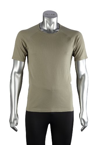 FALKE Herren/uni Sport Shortsleeved Shirt \'Montana\', white-grey, M, 38506 Preisvergleich