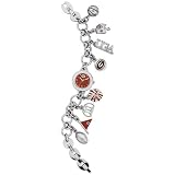 Fossil Georgia Bulldogs Charm Watch Womens