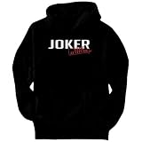 Joker WITH ATTITUDE Occupations Mens Hoodie (Black, Sizes X-Small - XXX-Large)