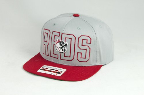 Cincinnati Reds Retro Two-Tone Flat-Billed The Original Snapback Cap by American Needle