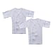 Luvable Friends Preemie 2-Pack Long Sleeve Side Snap Shirts, White