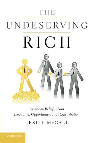 The Undeserving Rich: American Beliefs about Inequality, Opportunity, and Redistribution