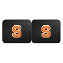 FANMATS NCAA Syracuse University Orange Vinyl 2-Pack Utility Mats