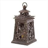 Outdoor Living : Asian Botanical Metal Lantern