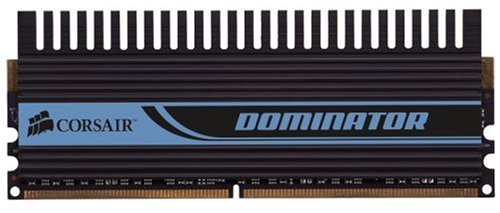 Corsair TWIN2X4096-8500C5D Dominator 4GB 2 X 2GB PC2-8500 1066MHz 240-Pin DDR2 CL5 Dual Channel Desktop Memory