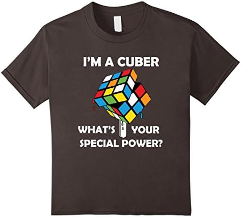 Kids I'm a cuber - Funny Tshirt 12 Asphalt