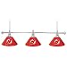NHL New Jersey Devils 60 Inch 3 Shade Billiard Lamp (fls)