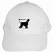 Afghan Hound Black White Cap Hat