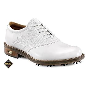 Ecco Mens World Class Saddle GTX White by ECCO