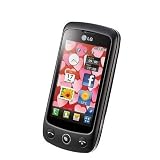 LG GS500 Cookie Plus Unlocked Quad-Band Cell Phone with 3 MP Camera, Touchscreen, Bluetooth, MicroSD Memory Card Slot - International Version - Black