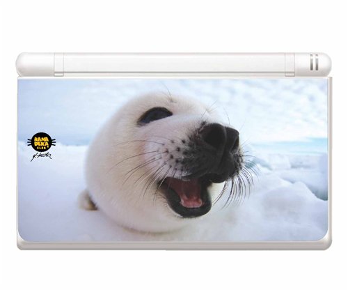Cute Seal Baby - Official Hanadeka Club Animal Decorative Protector Skin Decal Sticker for Nintendo DS Lite