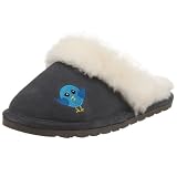 Chooka Womens Fat Bird Dot Scuff Slipper
