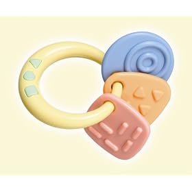 Tolo Baby Teething Rattle by John Crane