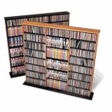 Prepac Oma-0960 - Triple Width Wall Storage Media Tower (oak) by Prepac