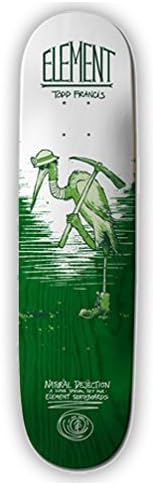 Element 8.0 Featherlight Natural Dejection Crane Skateboard Deck by Eastern Distribution