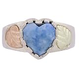 Black Hills Gold Ladies' Sterling Silver Denim Lapis Ring