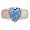 Black Hills Gold Ladies' Sterling Silver Denim Lapis Ring- SZ 5