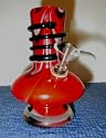 Handcrafred Soft Glass Shroom Wrap Water Pipe