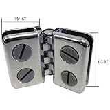 Chrome Deluxe Hinge Display Connectors