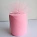 OurWarm 6 Inch x 100 Yards (300FT) Tulle Roll Spool Light Pink