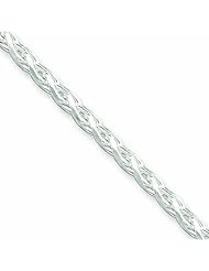 Sterling Silver Diamond Tennis Bracelet : Length 7 in