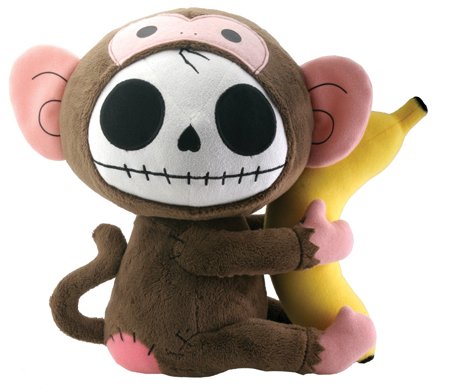 Munky Furry Bones Plush (H: 12