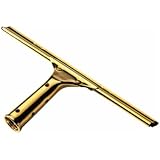 Ettore 10006 ProSeries Brass Squeegee, 6-Inch