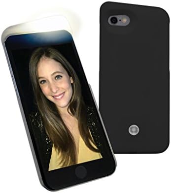 LELIGHT- The First Slim Iphone 6/6s Case with an Adjustable Front Led Light - Midnight Black
