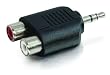 Cables To Go - 40645 - 3.5mm Stereo Male To 2X RCA Female Adapter