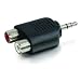 Cables To Go - 40645 - 3.5mm Stereo Male To 2X RCA Female Adapter