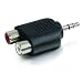 C2G/Cables to Go 40645 3.5mm Stereo Male To 2X RCA Female Adapter