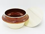 釜めし 【 釜飯 】 陶器釜 【 耐熱用 】【 国産 】 【 ふた付 】【 レンジ対応 】 1個セット