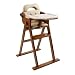 Scandinavian Child Anka Convertible High Chair in Honey