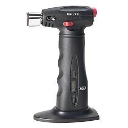 BonJour Chef's Torch w/Fuel Gauge - Black