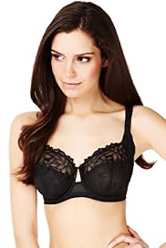 Underwired Maximum Support Paradise Embroidered Non-Padded DD-H Bra