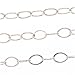 Beadaholique Sterling Silver Delicate Cable Chain, 1.4mm, Unfinished, by The Foot